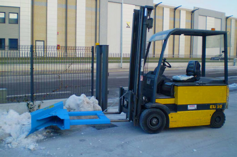 pala spazzaneve per carrello elevatore